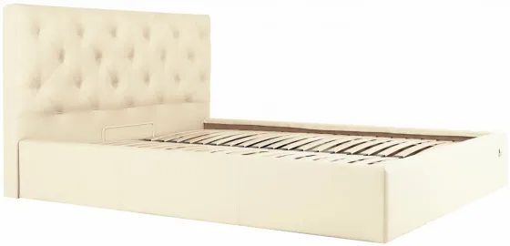 Кровать Двуспальная Bristol Comfort 180 х 190 см Fly 2207 С подъемным механизмом и нишей для белья Бежевый Киев