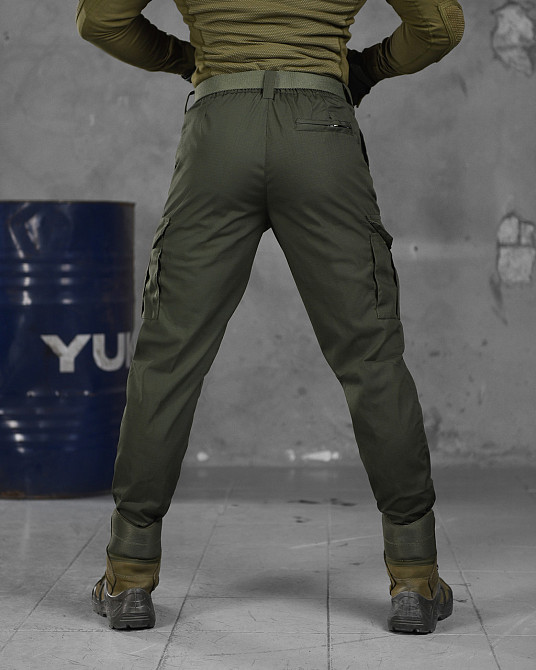 Тактичні чоловічі штани олива bandit KS хакі Одеса - фото 8