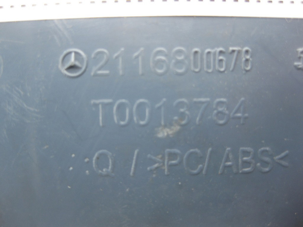 Mercedes-Benz  A2116800678 5C56 Кришка правого торця панелі приладів синя E-Class W211 Одеса - фото 8