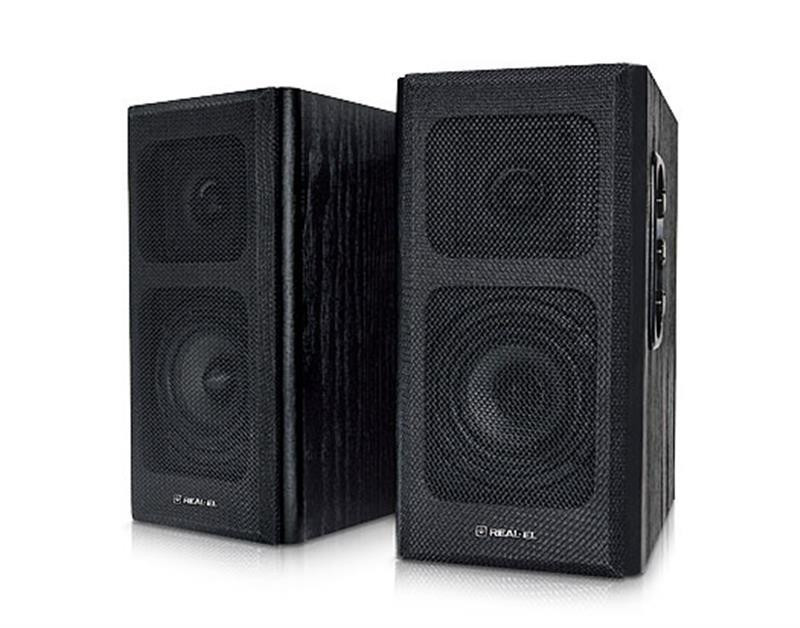 Акустична система REAL-EL S-250 Black Чорний Харків - фото 2