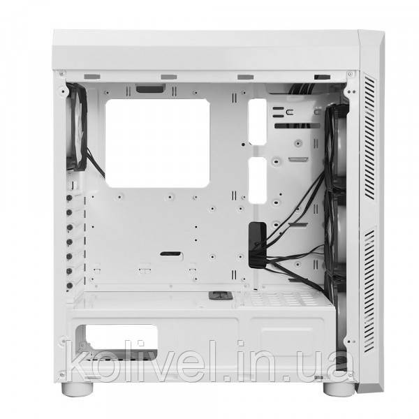 Корпус Chieftec SCORPION III GL-03W-OP 4x120mm A-RGB, ATX, без БЖ, White (GL-03W-OP) Киев - изображение 5