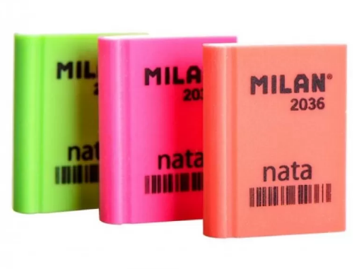 Гумка "Milan" CPM2036 "Книжка" 3,9*2,9*0,9см, шт Київ - фото 1