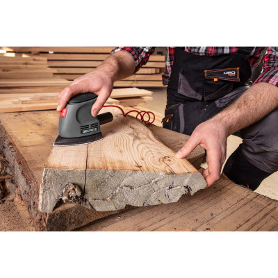 Шліфувальна машина Graphite вібраційна Delta 105W, 140х140х97, 24000кол/хв (59G335) Вінниця - фото 8