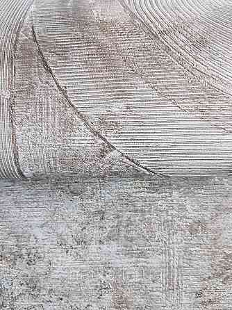 Обои виниловые на флизелине  Sintra Edelina геометрия абстракция фигуры структурные 3д серые серебристые Киев