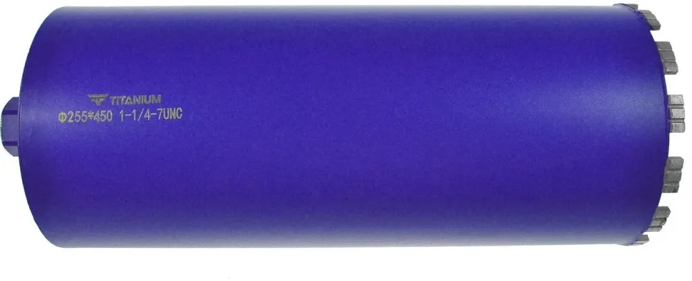 Titanium Свердло Diamentowe Koronowe 255/450mm 1-1/4 Unc Wkdbt025545001 Київ - фото 1