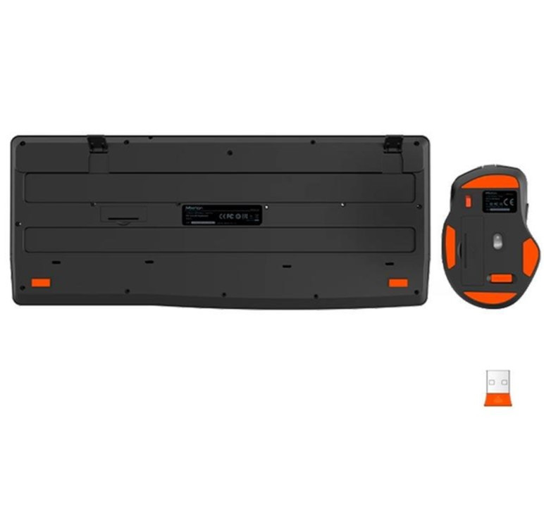 Набір 2 в 1 бездротова клавіатура та мишка Combo MeeTion MT-C4130, чорний Вінниця - фото 3