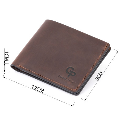 Портмоне Grande Pelle В винтажной коже Коричневое (11310) Винница - изображение 7