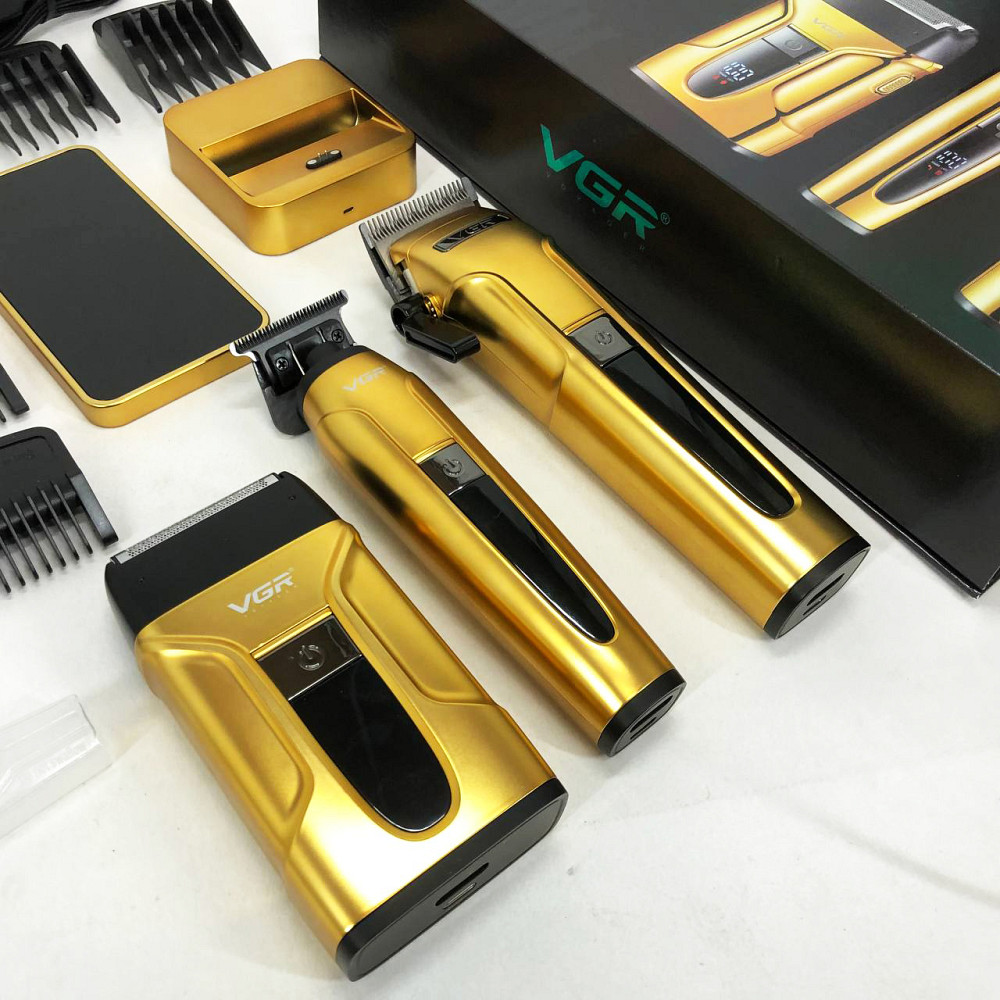 Тример для скронь VGR V-694, Машинка для стрижки волосся і потилиці Машинка стрижки окантовки PA-57 Івано-Франківськ - фото 7