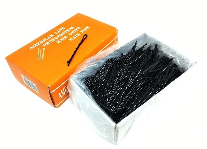 Невидимки для волос 6 см черные 500 шт Киев - изображение 1