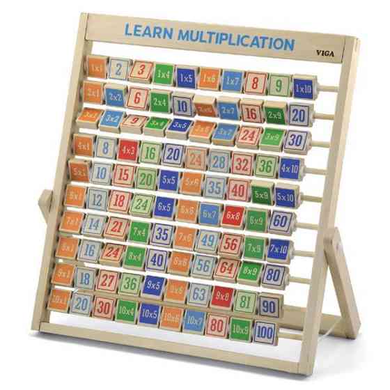 Деревянная игра Viga Toys Изучаем умножения (50036) Харьков