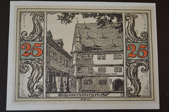 Германия. Нотгельд. 25 Pf 1921 года ( 3 ) Полтава - изображение 1