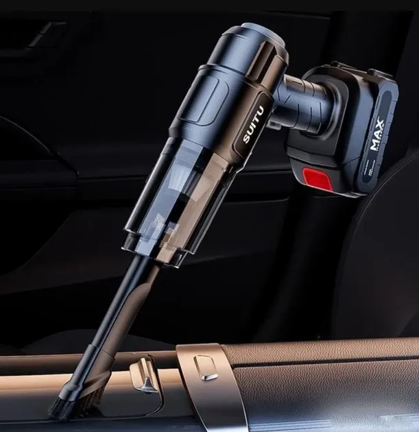 Багатофункціональний акумуляторний пилосос безповодний, 5 насадок, 1 АКБ, 60 хвилин роботи Одеса - фото 5