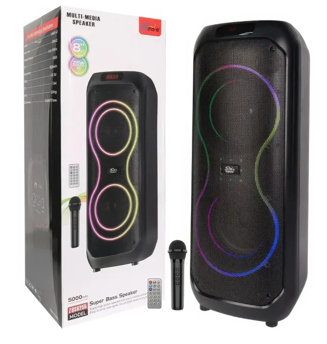 Беспроводная караоке-колонка с двумя микрофонами SPS ZQS8255 Коломыя - изображение 4