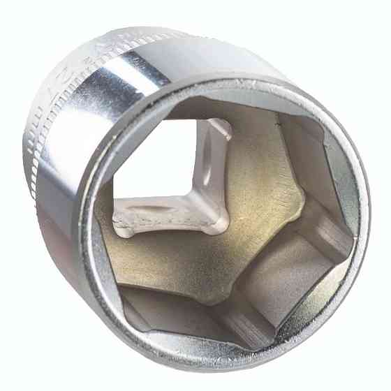 Насадка шестигранна коротка 1/2" 27мм CrV ULTRA (6070272) Рівне
