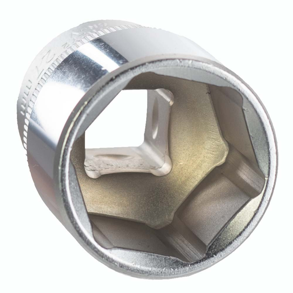 Насадка шестигранна коротка 1/2" 27мм CrV ULTRA (6070272) Рівне - фото 5