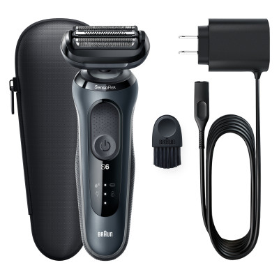 Електробритва Braun Series 6 61-N1000s BLACK / BLACK Вінниця - фото 4