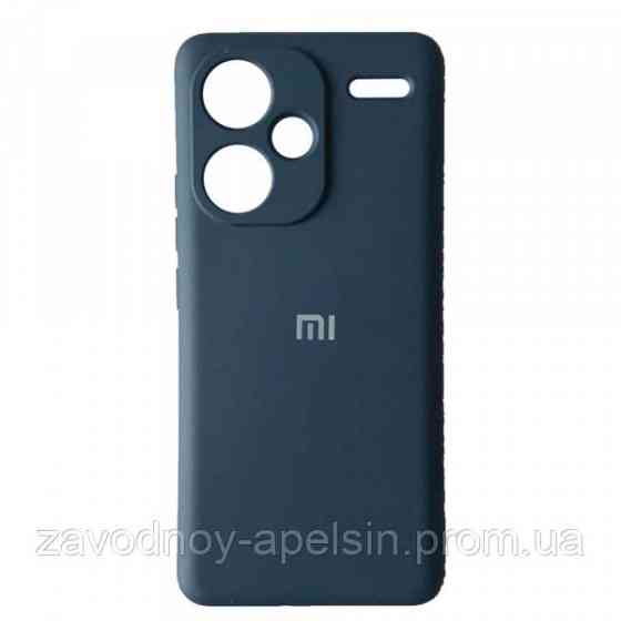 Xiaomi Redmi Note 13 Pro+ Plus Силіконовий чохол Мікрофібра (синій) Одеса