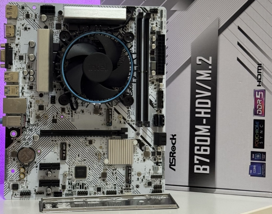 Игровой сет Core i5 14400F, B760 материнская плата, процессор, кулер. Киев - изображение 4