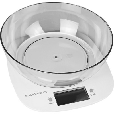 Весы кухонные Grunhelm KES-1PW Винница - изображение 3