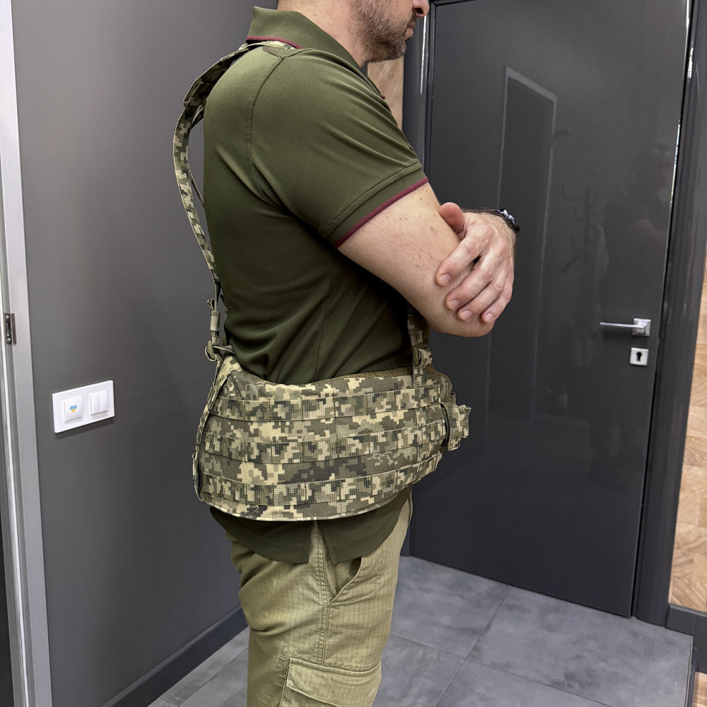РПС под баллистическую защиту, р L (108-150 см), система Молли, WINTAC, Пиксель, разгрузочный жилет, варбелт Solmir Киев - изображение 3