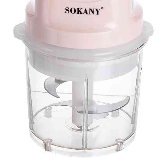 Електричний чоппер з чашею 0.7 л бежевий Sokany Київ