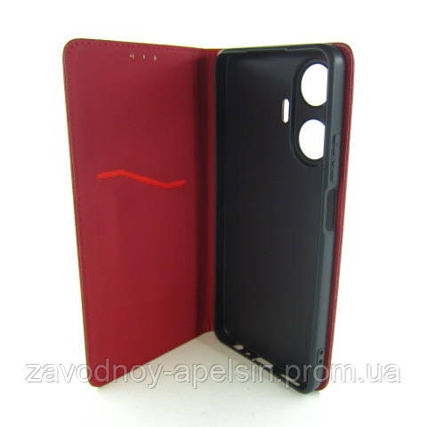 Чехол книжка Realme C55 Защита камеры (красный) Одесса - изображение 3