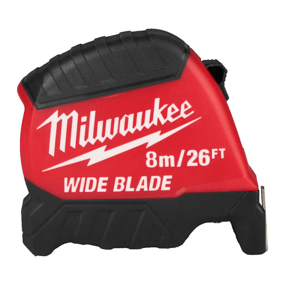 Рулетка WIDE BLADE MILWAUKEE (Gen2), (полотно 35мм), 8м/26фт Одесса - изображение 1