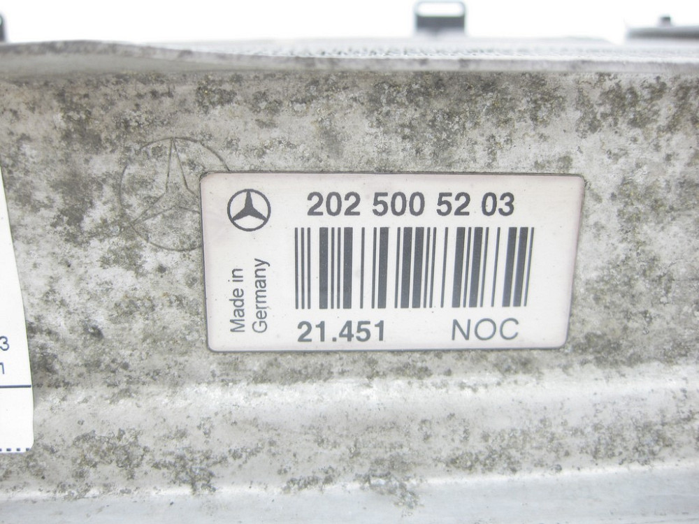 Mercedes-Benz  A2025005203 Радіатор охолодження двигуна C-class W202 CLK Coupe C208 CLK Cabriolet A208 C-class S202 Одеса - фото 5