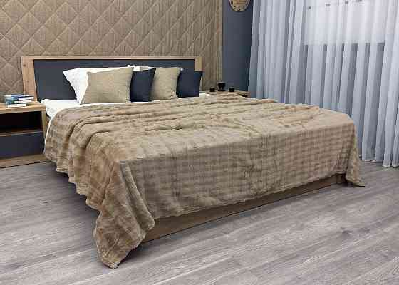 Плед-покривало 200х230 см (+-5см) Soft Night Темно-бежевий (87-135) Київ