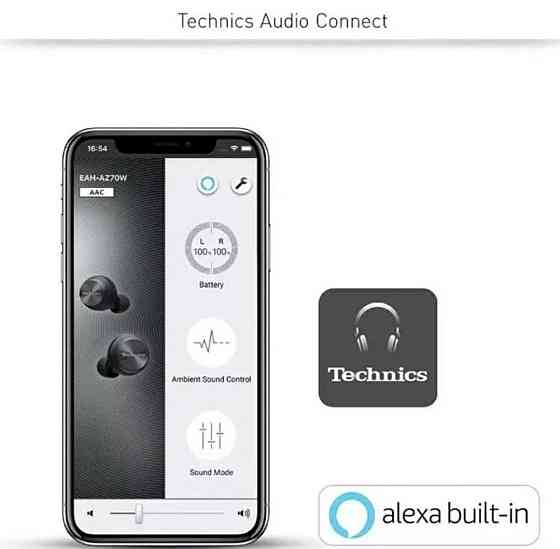 Наушники Panasonic Technics Wireless Stereo EAH - AZ70W Bluetooth Київ