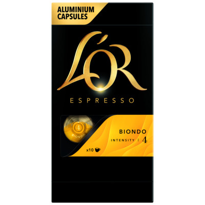 Кофе L'OR Espresso Biondo #4 в капсулах 10 шт (8711000686034) Винница - изображение 2