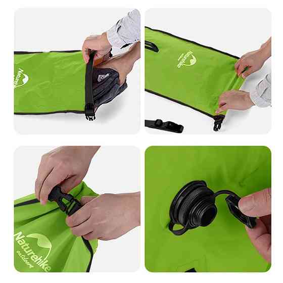 Буй-гермомішок Naturehike NH17S001-G, 18 л, зелений Киев