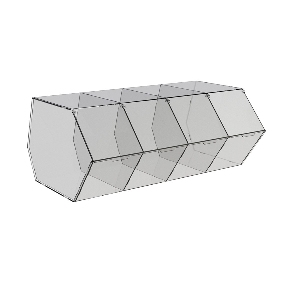 Диспенсер EKOSTAR для мармеладов, снеков, орехов 4 ячейки Киев - изображение 4