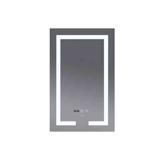 Зеркало Mixxus HARD MR06-50x80 с Led Touch, Anti-fog, димером, регулятором яркости, часами (MI6011) Киев