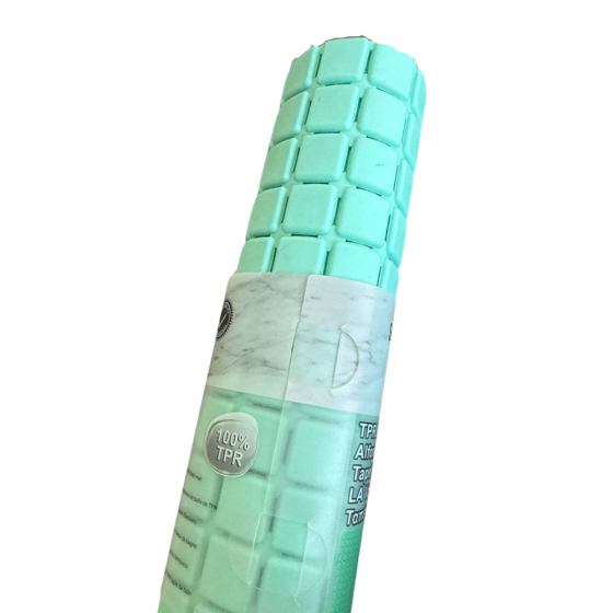 Силиконовый нескользящий коврик для ванны и душа Bathlux 78 х 35 см резиновый ПВХ, люкс качество Голубой Каменец-Подольский