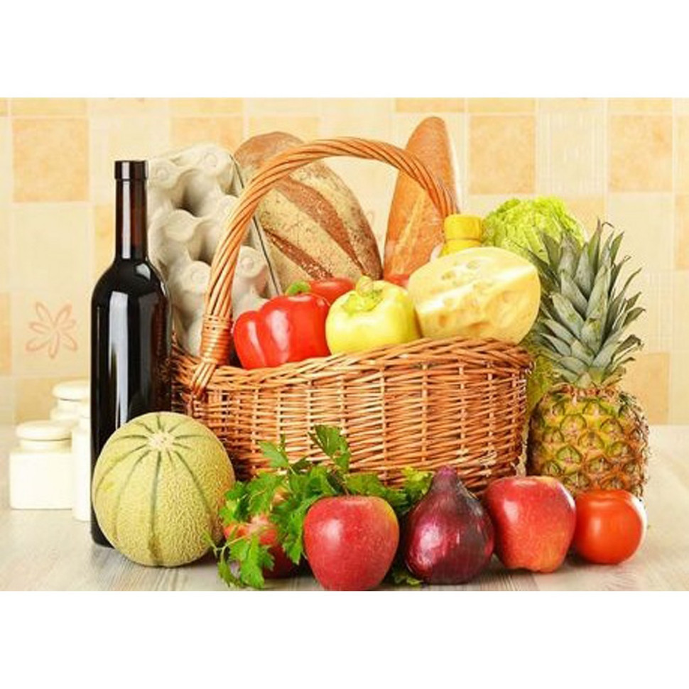 Алмазна мозаїка "Осіннє багатство" HEG87043, 30х40 см Вінниця - фото 1