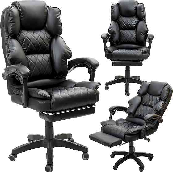 Кресло офисное Diego Comfort Pro черное Киев