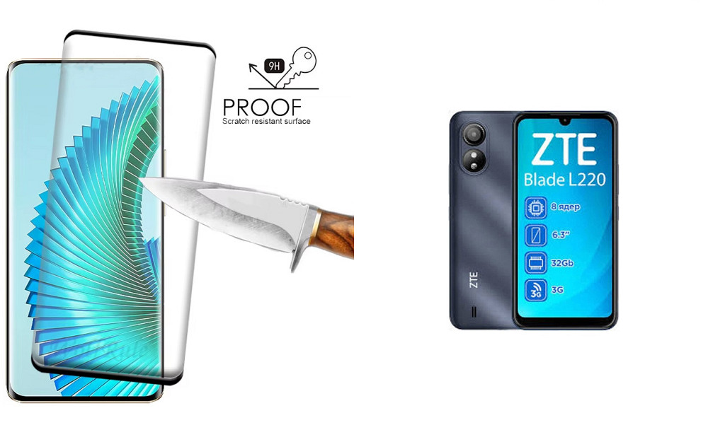 Захисне скло HyperGlass Pro для ZTE Blade L220 – максимальна чутливість та захист Київ - фото 1