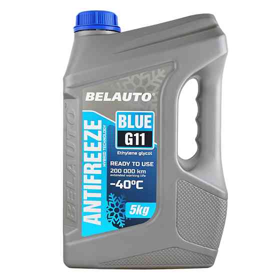 Антифриз Belauto G11 Blue синий готовый 5кг Львов