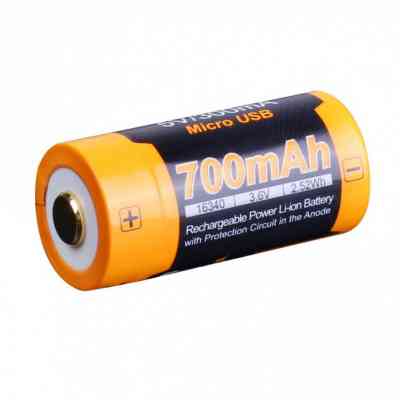 Аккумулятор Fenix 16340 700 UP mAh Li-ion micro usb (ARB-L16-700UP) Винница