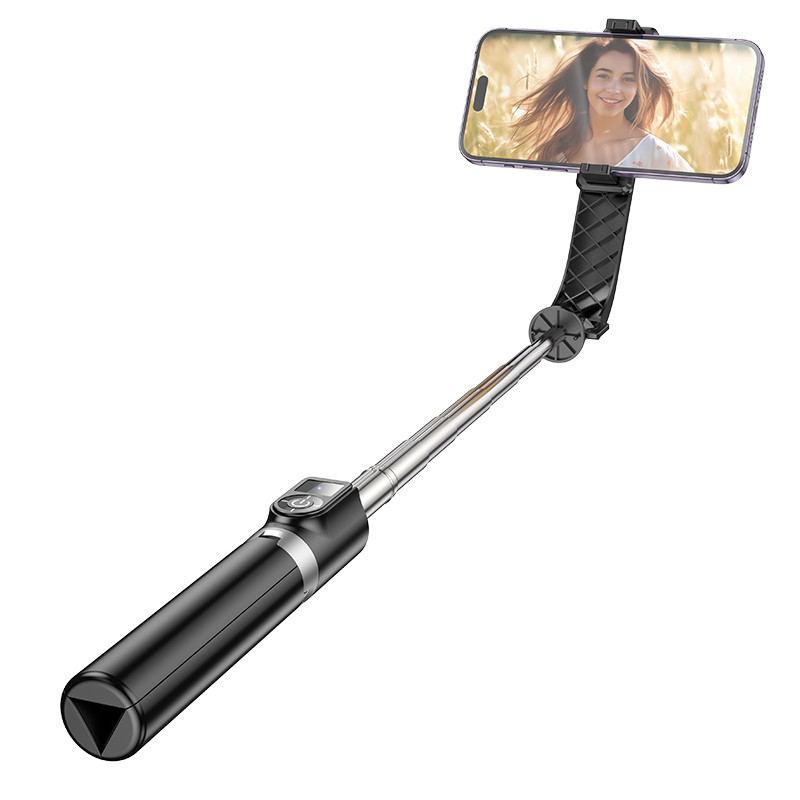 Селфі-монопод HOCO K20 Prior live broadcast holder Black Одеса - фото 4