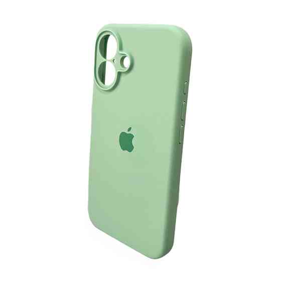 Чохол для смартфона Silicone Full Case AA Camera Protect for Apple iPhone 16 51,Avokado Green Київ