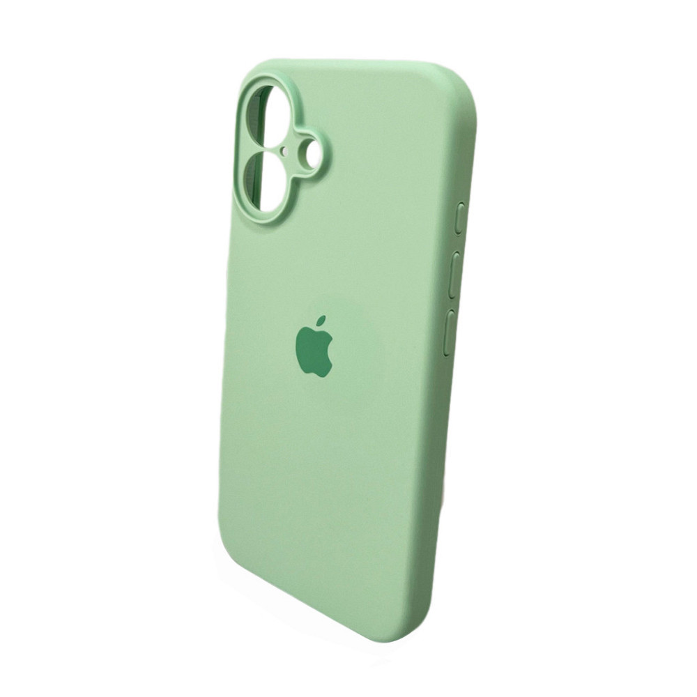 Чохол для смартфона Silicone Full Case AA Camera Protect for Apple iPhone 16 51,Avokado Green Київ - фото 4