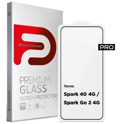 Скло захисне Armorstandart Pro Tecno Spark 40 4G / Spark Go 2 4G (ARM87297) Вінниця