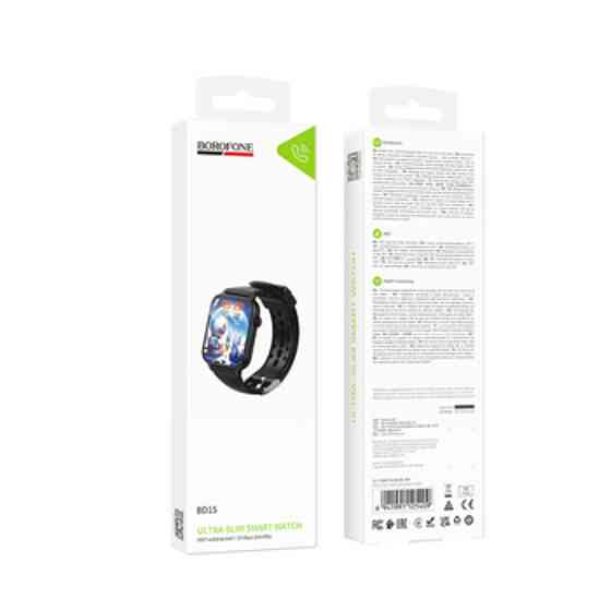 Смарт-часы BOROFONE BD15 46mm. 200 mAh. IP67 Smart watch(call version) black Одесса