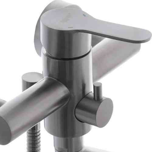 Змішувач для ванни ZERIX DAX-006, з нерж. сталі Харків