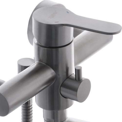 Змішувач для ванни ZERIX DAX-006, з нерж. сталі Харків - фото 3