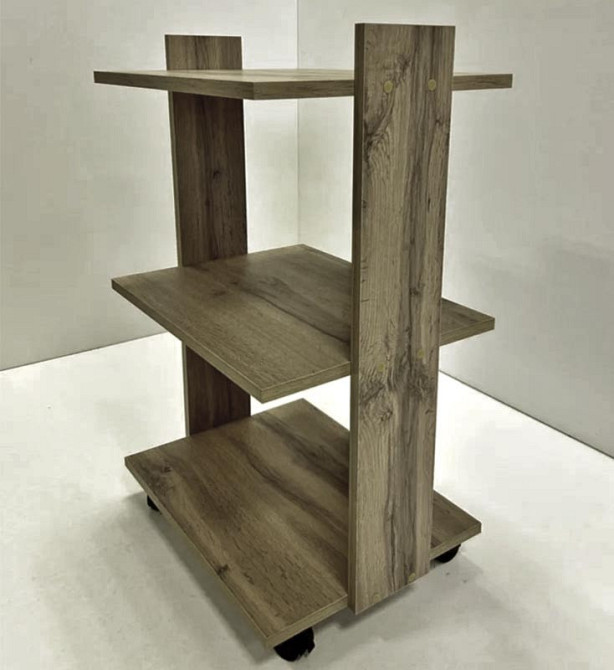 Этажерка для ванной на колёсиках 