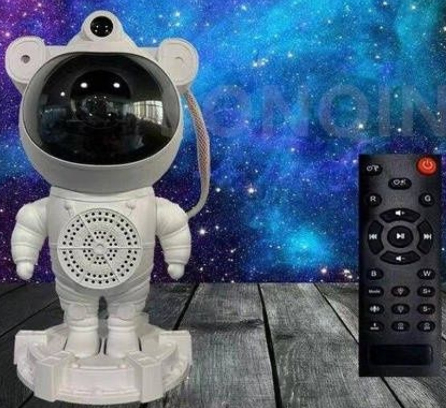Большой Ночник Проектор звездного неба и луны Астронавт Лазерный. Харьков - изображение 1