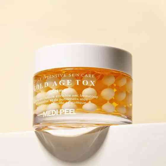 Омолоджуючий капсульний крем з екстрактом золотого шовкопряда Gold Age Tox Cream Medi-Peel 50 мл Вінниця